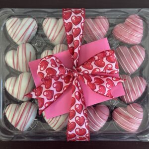 Heart-Shaped Chocolate Cake Bites Add-On - mindyKNOWS NAU
